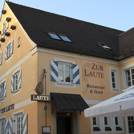 Hotel Garni Zur Laute Mindelheim Bagian luar foto